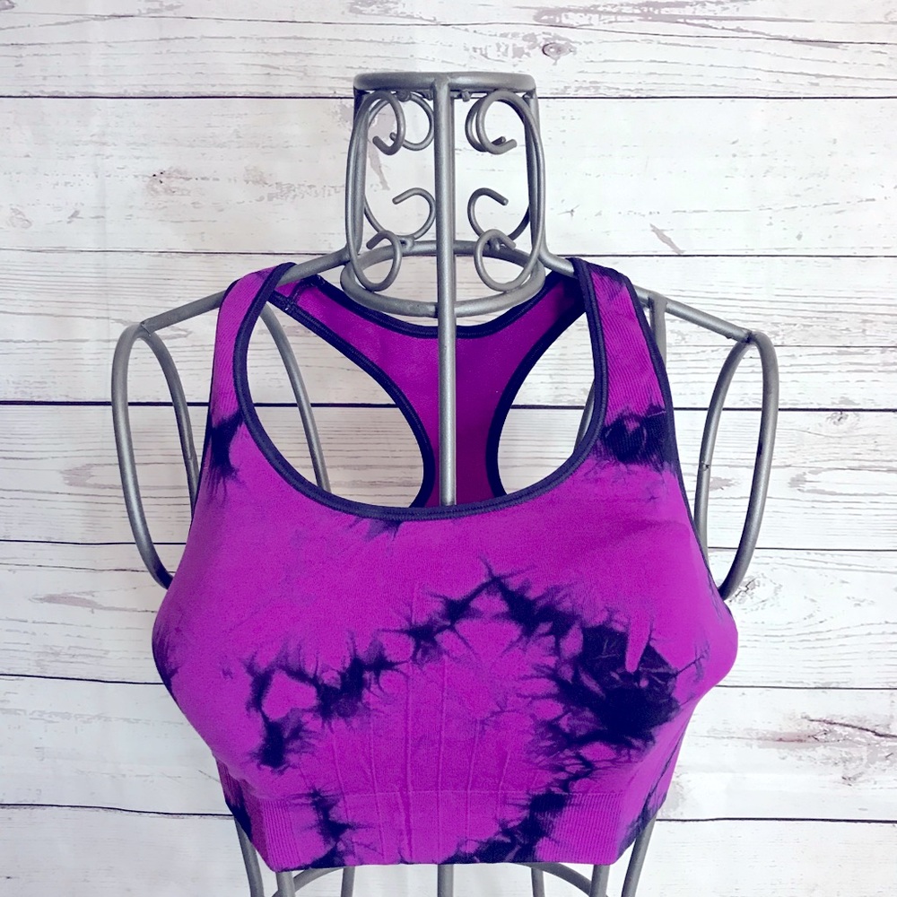 C9 by Champion Purple Tye Dye Sports Bra